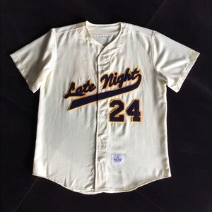 David Letterman Rare Ebbets Field Flannel Jersey